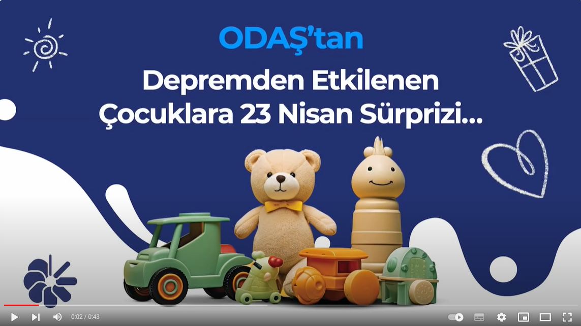 23 April Surprise from ODAS to Children Affected by the Earthquake!